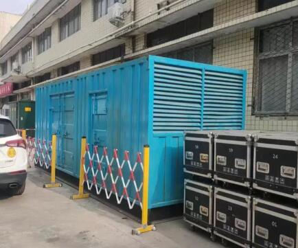 钦州静音发电机租赁